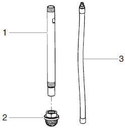 640i Siphon Tube Assembly (High Rider)